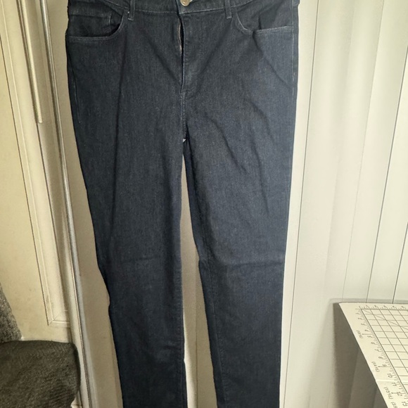 Eddie Bauer slightly curvy slim straight jeans specially dyed woman's size 12T - Picture 1 of 8